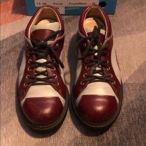 John Fluevog purple greg shoes men’s